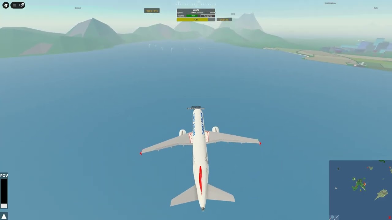 Flight from Cyprus to Greater Rockford(Pilot Training Flight Simulator)