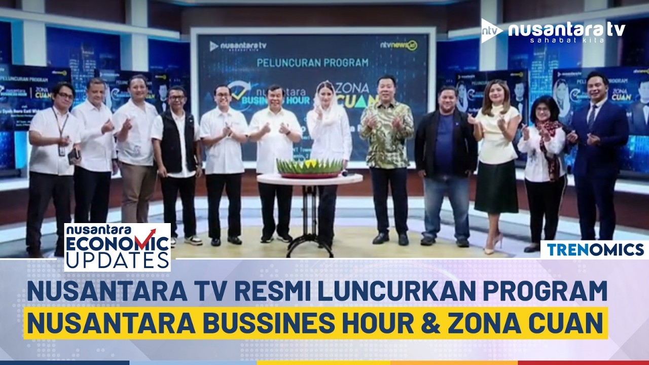 Wamendag Dyah Roro Hadiri Peluncuran Nusantara Business Hour & Segmen Zona Cuan di Nusantara TV