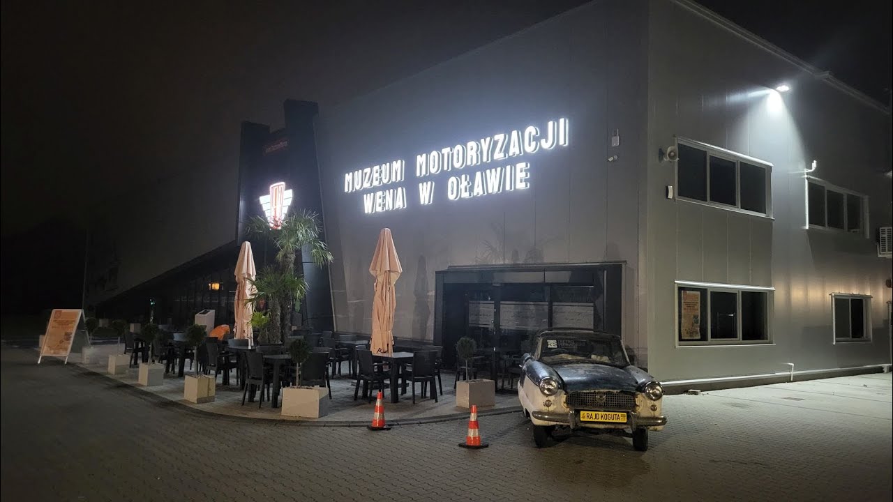 Dwa ślady i dwa tory, makiety modułowe w Muzeum Motoryzacji WENA w Oławie. 9 listopada 2024