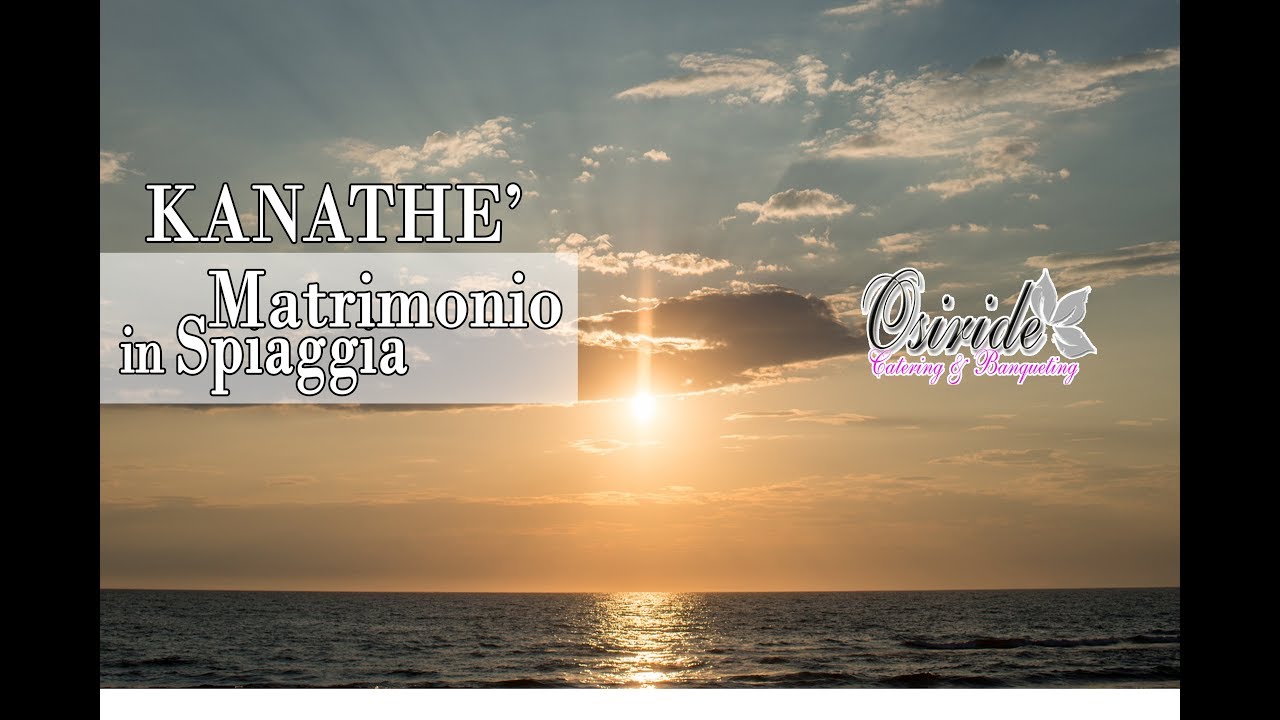 kanathé | Matrimonio in spiaggia Bacoli (NA) | Osiride catering e banqueting