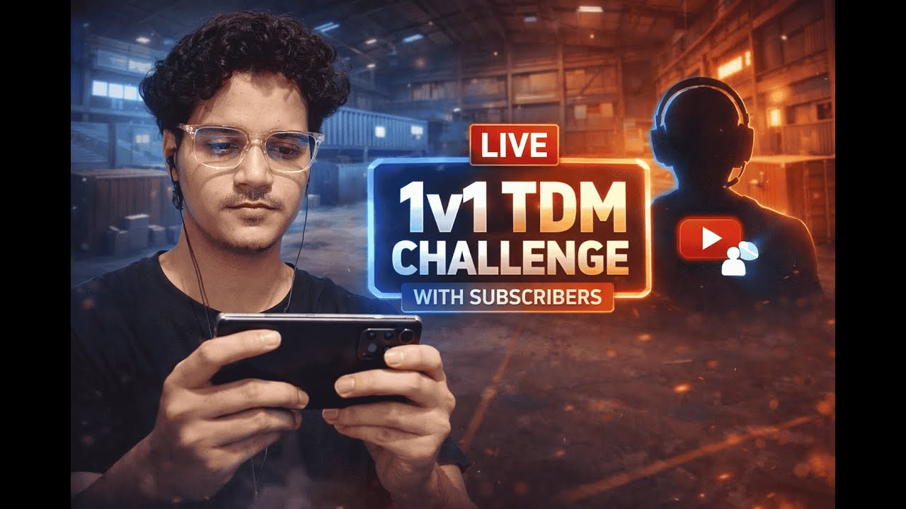 1v1 TDM CHALLENGE | 1V1 TDM | CUSTOM ROOM | BGMI LIVE | bgmi 4.2 update Live #tdm1v1live #tdm #bgmi