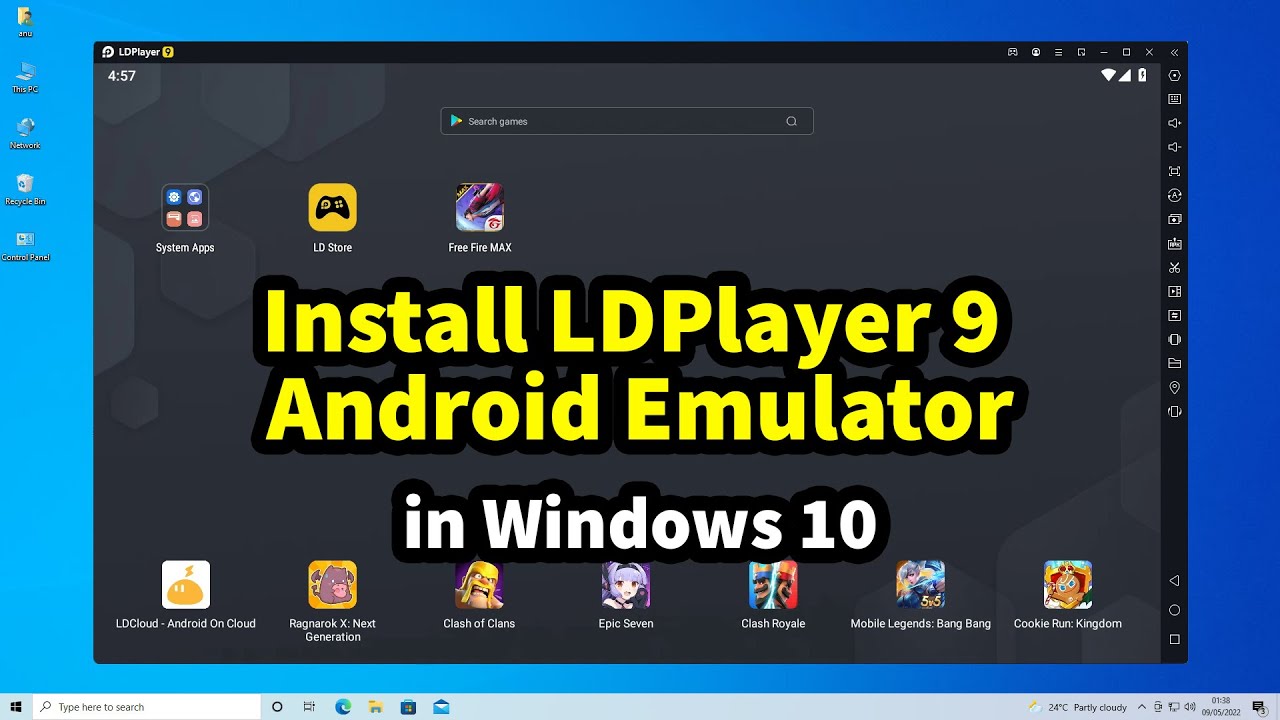 How to Download & Install LDPlayer 9 Android Emulator in Windows 10