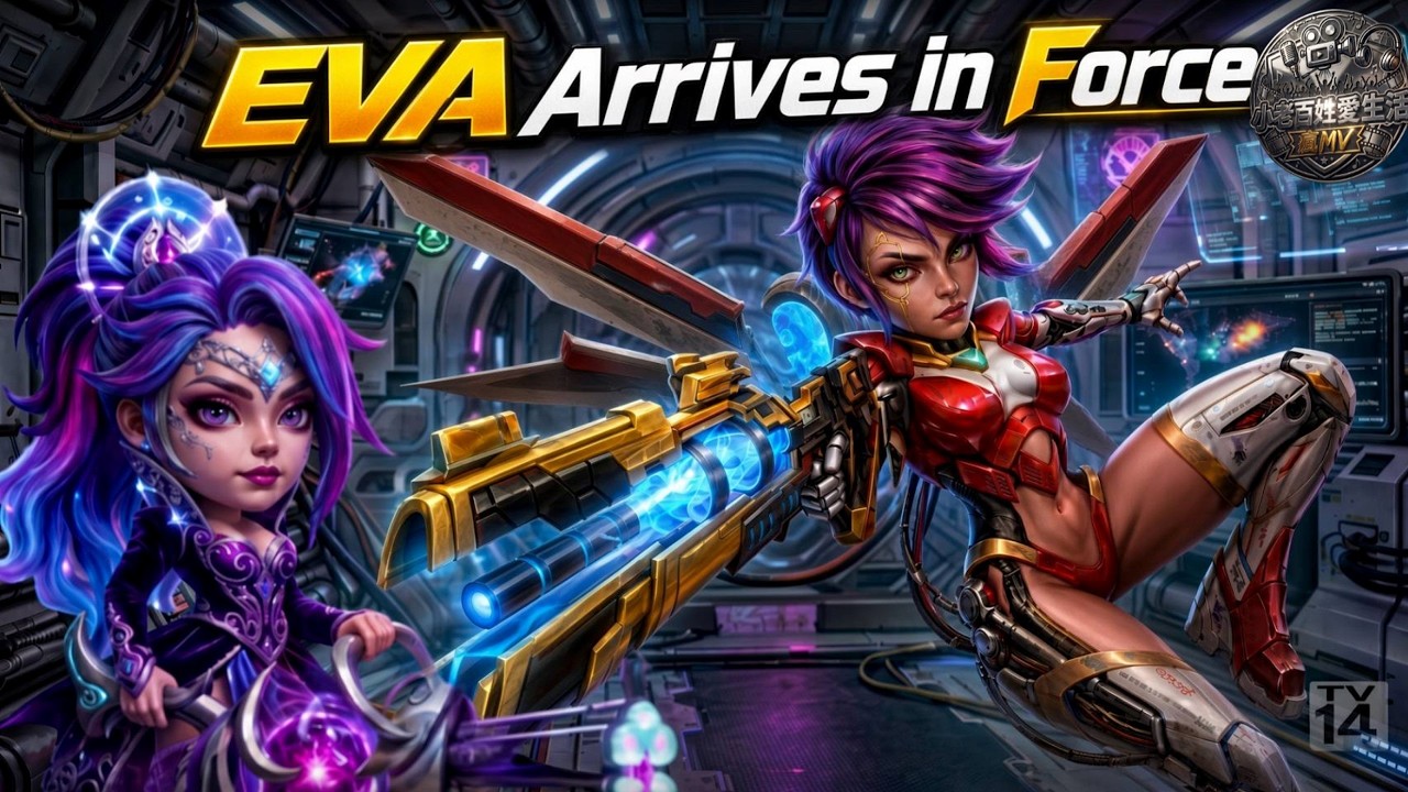 《Hero Wars》 NEW HERO EVA ARRIVES ! Hero Wars Official Battle Anthem (Hero's Anthem) #hero wars