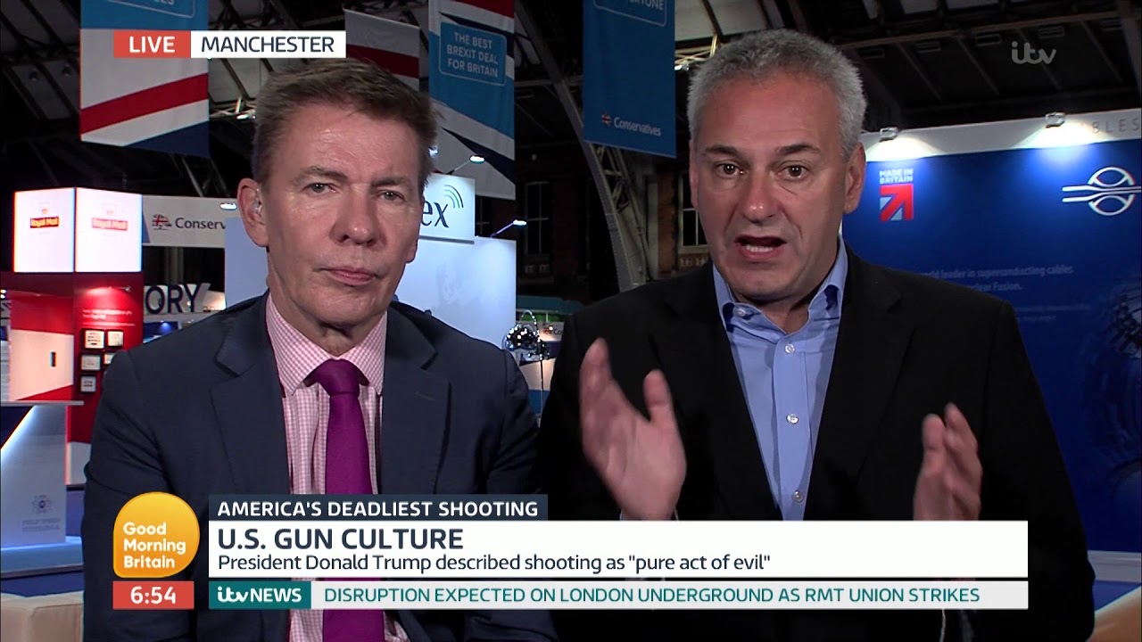 Kevin Maguire Becomes Passionate Over Gun-Control in the U.S. | Good Morning Britain