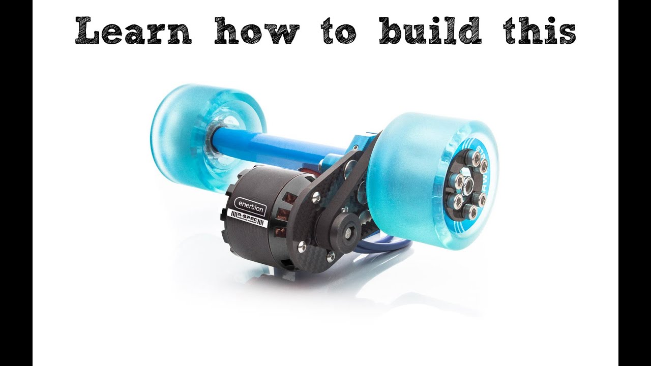 How to Install Electric Skateboard Motor Mount, Belt & Pulley | Instructional Guide