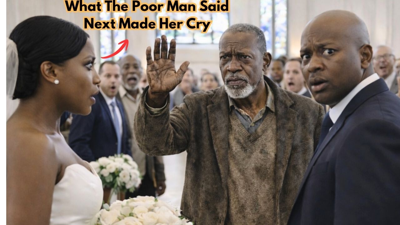 On Her Wedding Day, An Old Man Blocked Her Path — Then She Discovered The Heartbreaking Truth That..