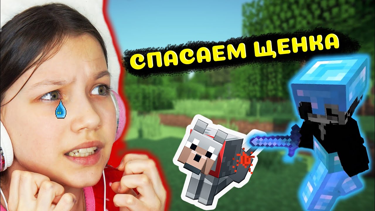 SAVING A PUPPY in Minecraft Playing with a FRIEND letplay VIki Show