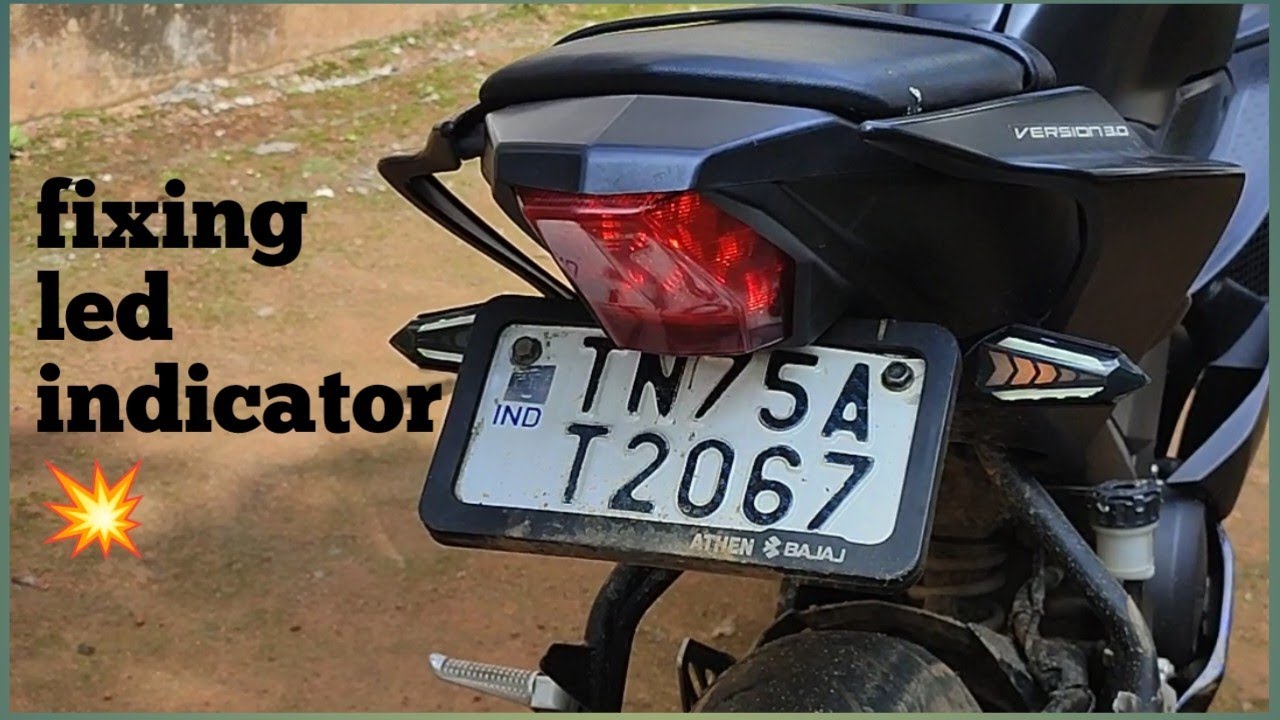 fixing tail tidy and led indicator on r15v3,looks🥵 #r15v3 #tamil #viral #short @twinbikers692 #fury25