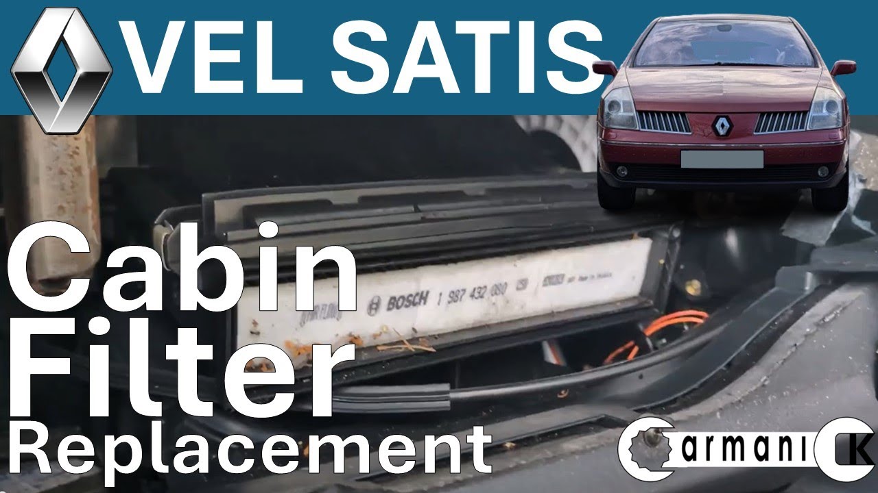 HOW TO / Change the Cabin Filter on a (RHD) Renault Vel Satis