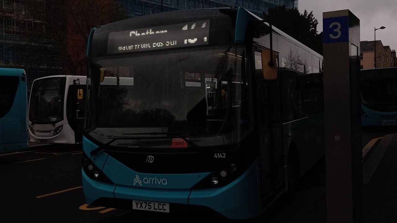 Arriva Kent & Surrey | YX75 LCC 4142 | ADL Enviro200MMC | 164 To Chatham Grove