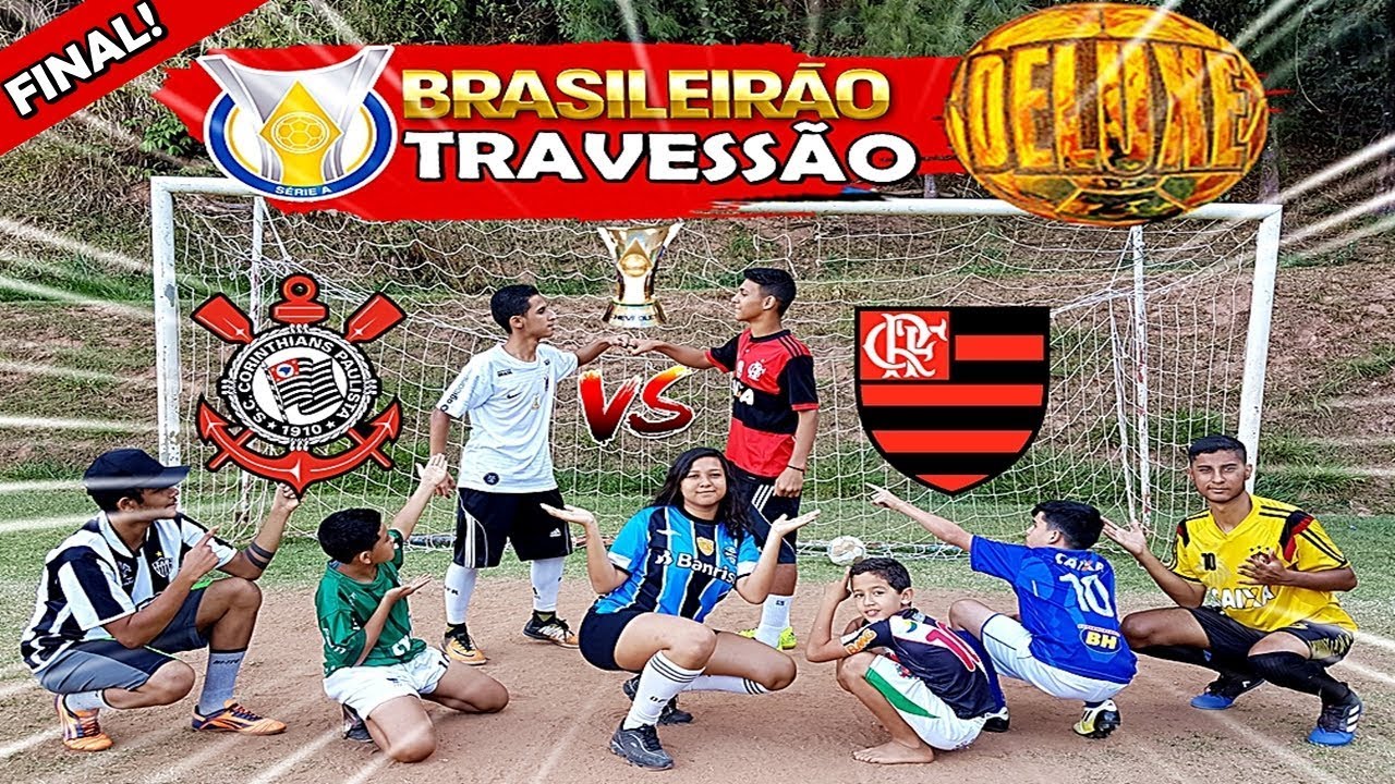QUEM FOI CAMPEÃO? FINAL CAMPEONATO BRASILEIRO DE TRAVESSÃO DO YOUTUBE | FLAMENGO x CORINTHIANS