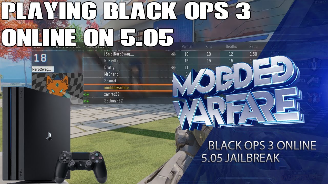 How to play Black Ops 3 Online on a 5.05 PS4