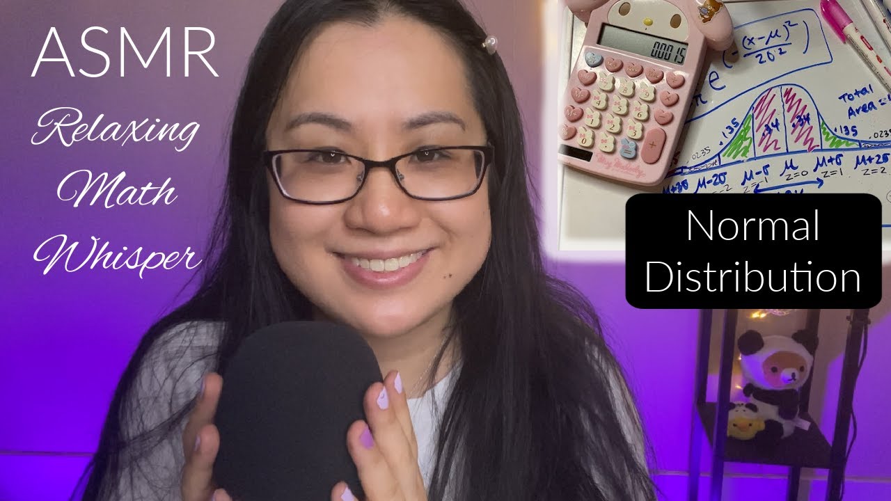 [ASMR Math] Relaxing Statistics Whisper- Normal Distribution Curve, Empirical Rule
