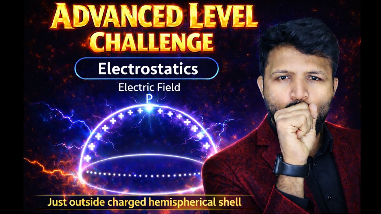 This ADVANCED Electrostatics Problem Will Blow Your Mind! 🤯 | JEE/NEET Physics
