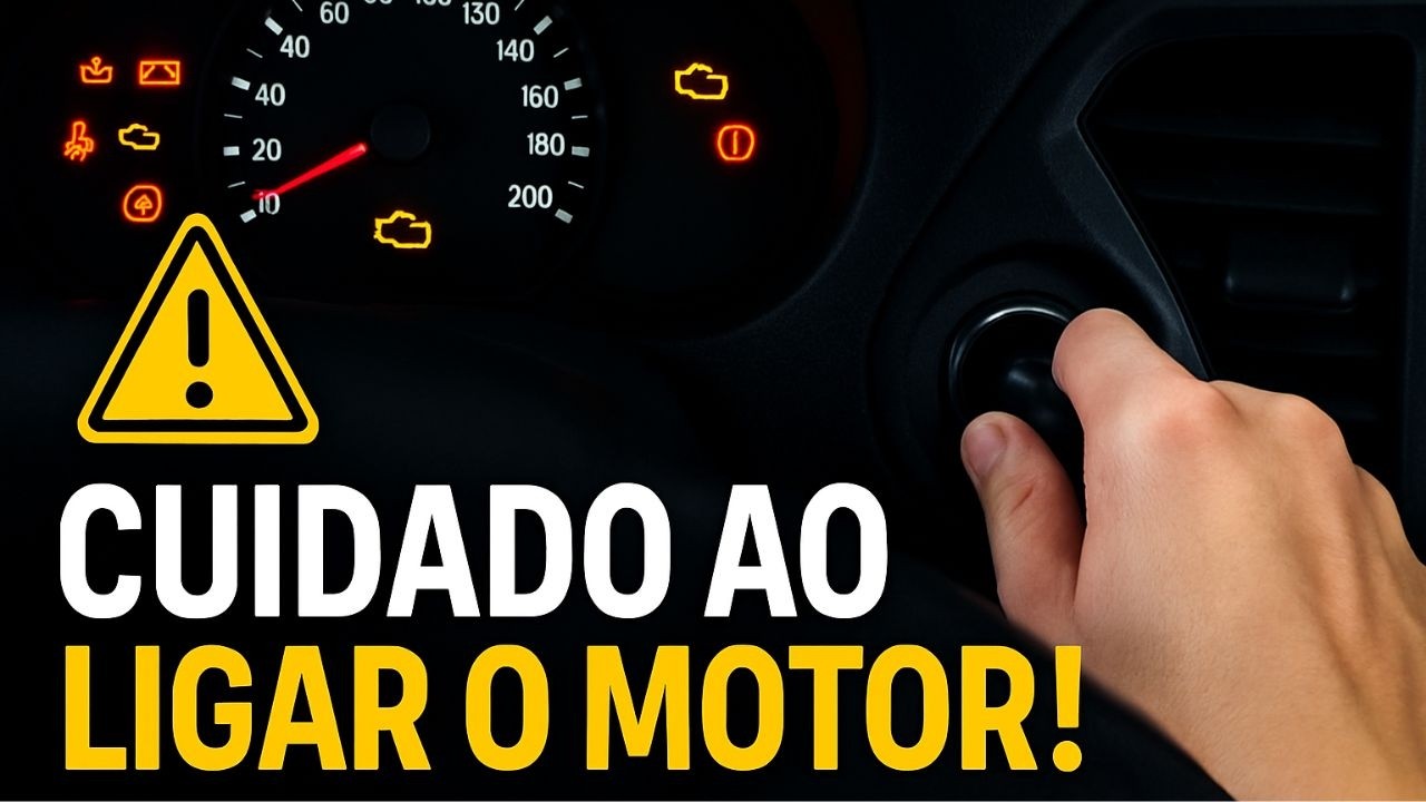 Pare de danificar o motor na hora de dar partida! ⚠️