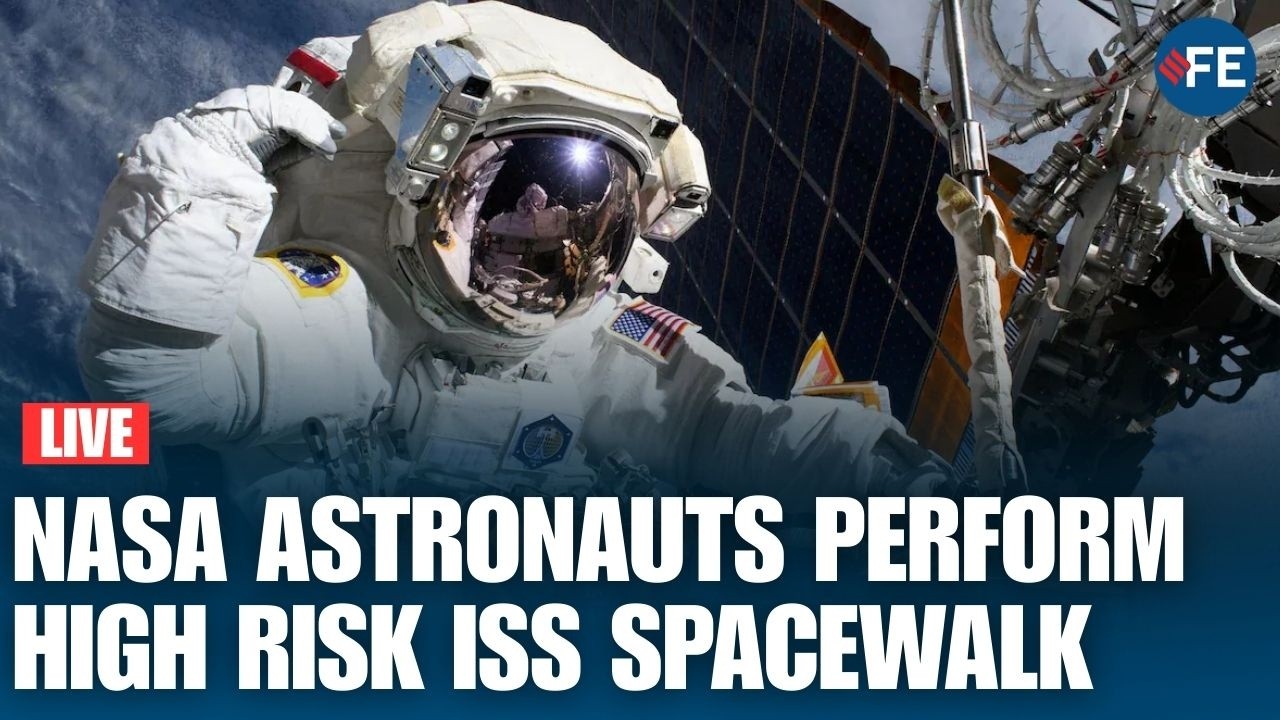 LIVE: NASA Astronauts Jessica Meir & Chris Williams Perform High-Risk Spacewalk Outside ISS