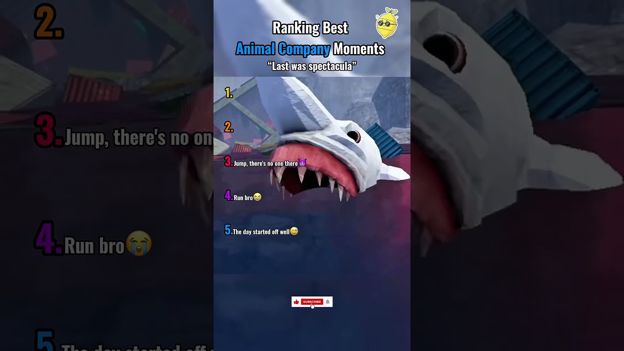 Рейтинг лучших моментов из сериала &laquo;Animal Company&raquo;