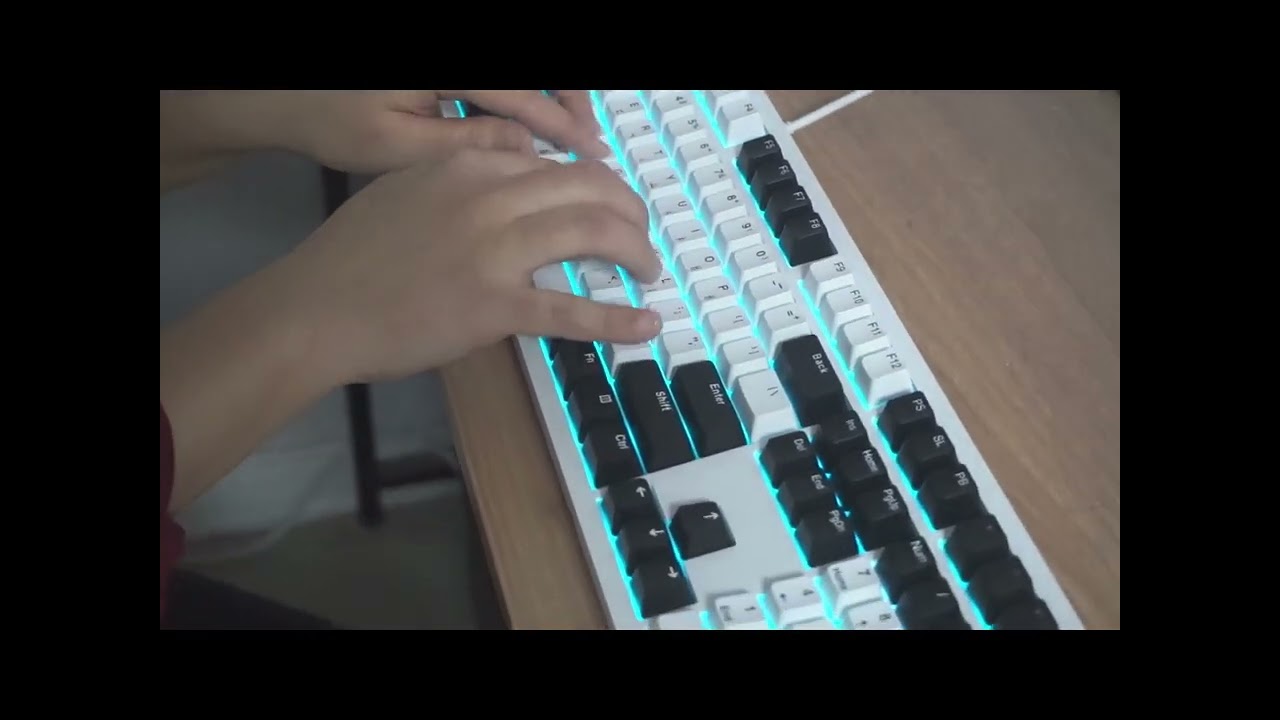 [협찬] 다얼유 EK108RT 래피드 트리거 풀배열 자석축 키보드