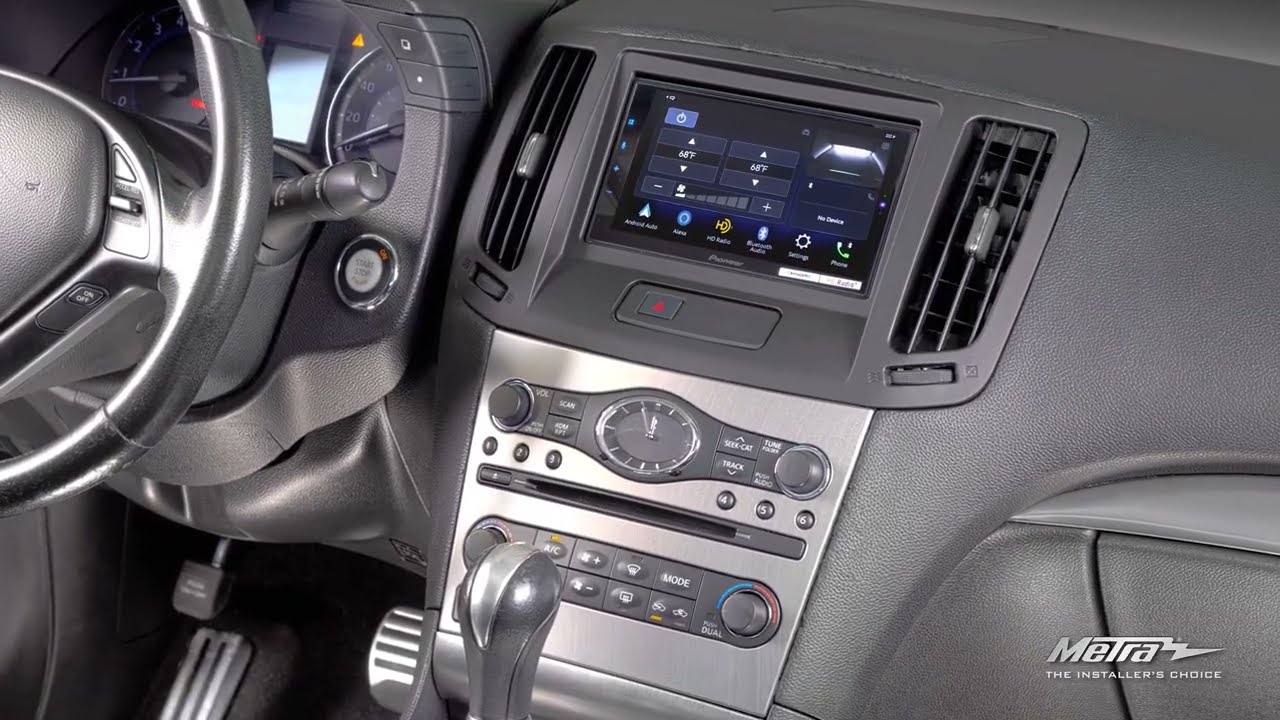 Dash Kit Installation - Fits 2008-2013 Infiniti G37 (AXPIO-IN1)