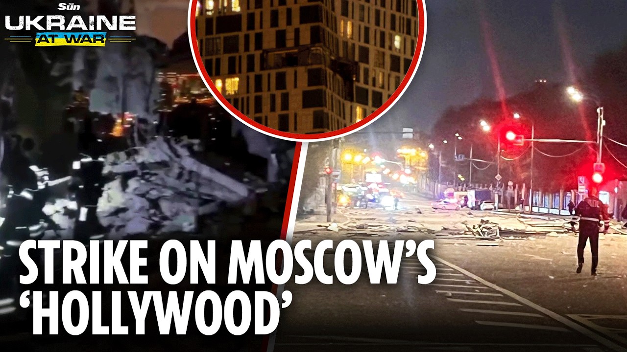 Ukraine launches attack on Russia&rsquo;s &lsquo;Hollywood&rsquo; in overnight drone blitz