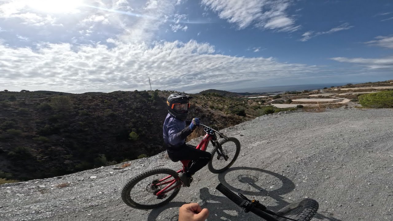 Motril dh track with Luis Zarco