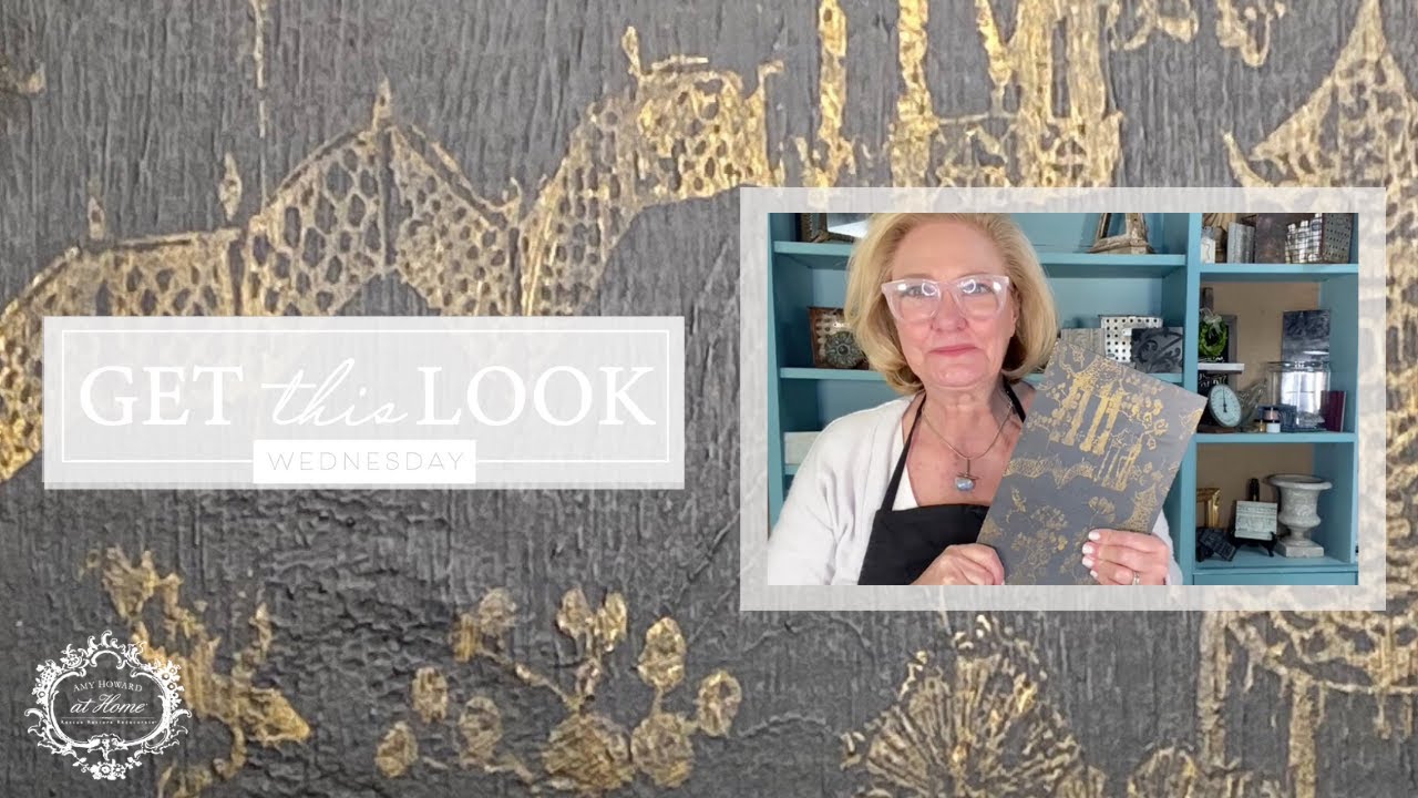 DIY Painted Chinoiserie Furniture Finish | Get This Look | Amy Howard At Home