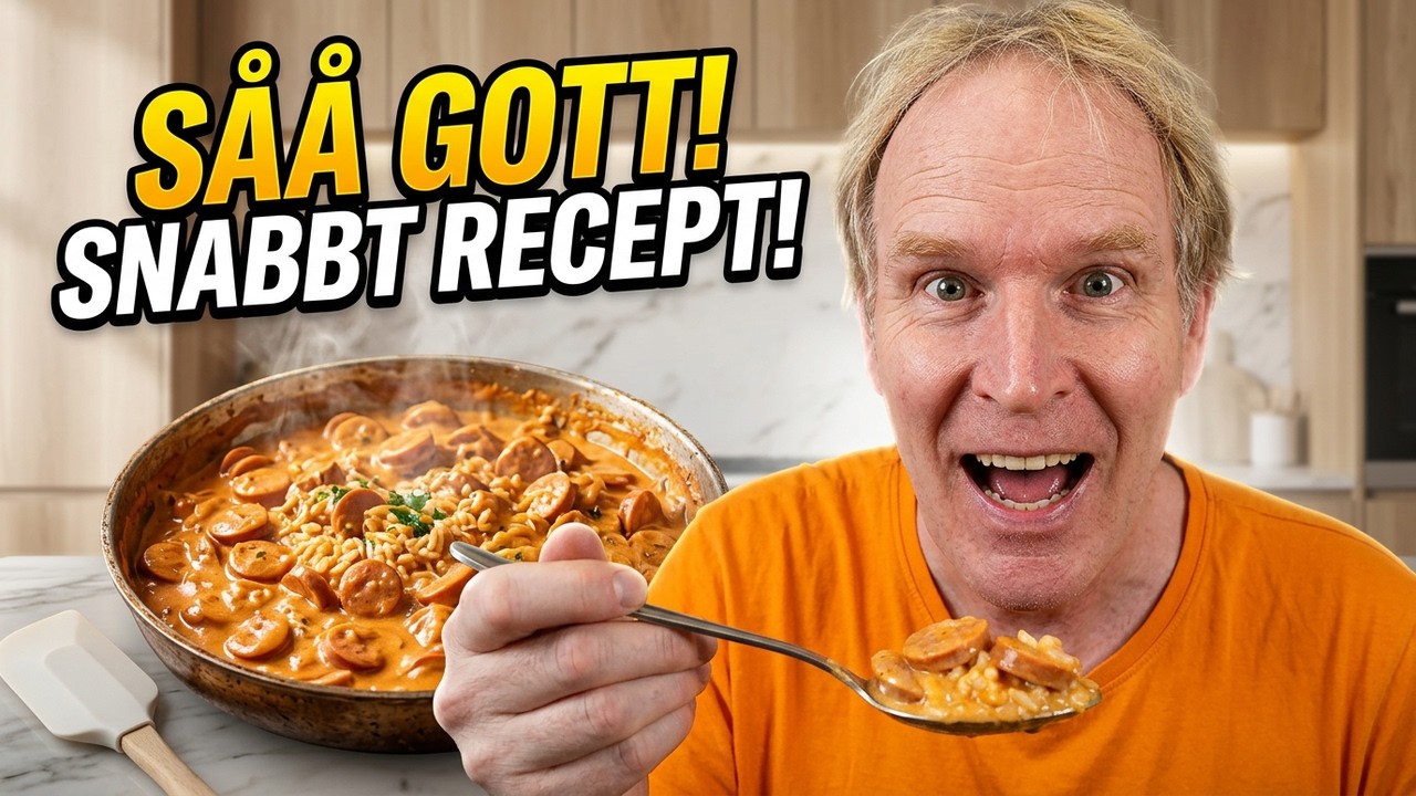 TESTAR VALIOS NYA MATLAGNINGSGRÄDDE! 🥘 | Bästa genvägen till Korvstroganoff?