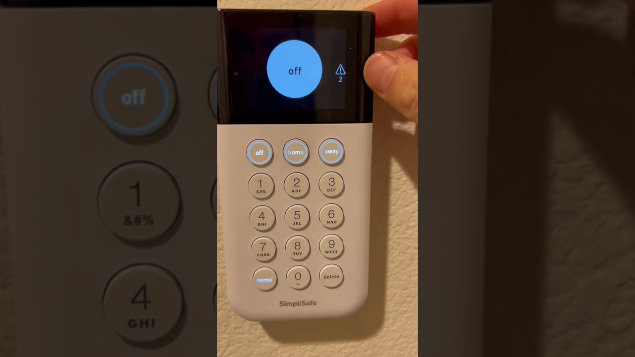 SimpliSafe — как определить, у какого датчика низкий заряд батареи 