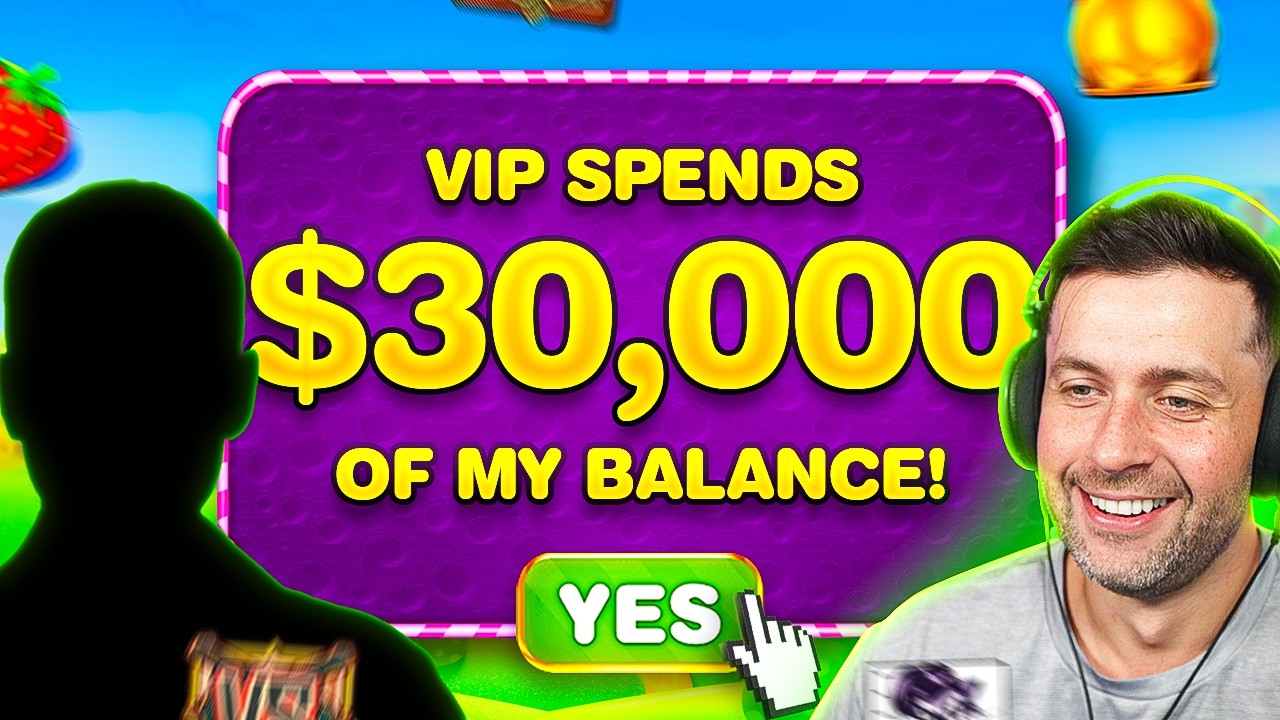 I LET my DISCORD VIP SPEND my BALANCE & HE WAS A DEGEN!! (Bonus Buys)