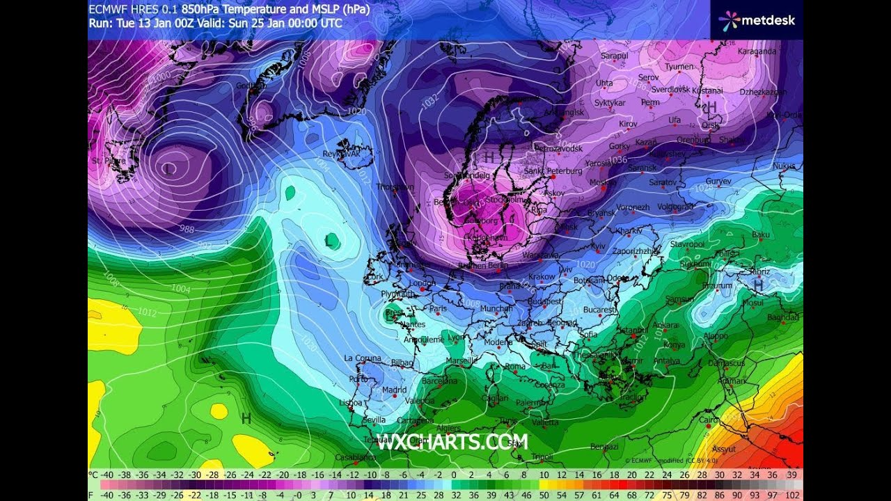 Fascinating Siberia-Atlantic Battle Evolving Jan 15-31st As MJO 6-7-8 & -AO/NAO Returns...
