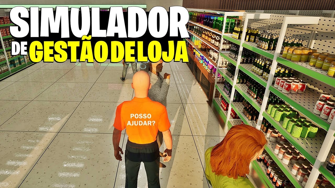 JOGUEI O NOVO SIMULADOR de GESTÃO DE LOJA!! | ABRINDO MINHA PRIMEIRA LOJINHA DE PRODUTOS VARIADOS!