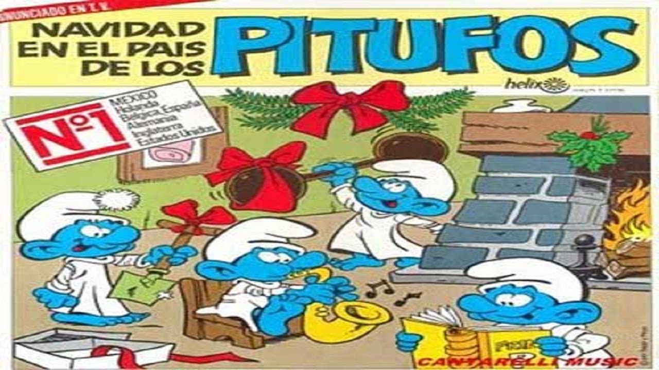 LA NANIDAD DE LOS PITUFOS disco completo original