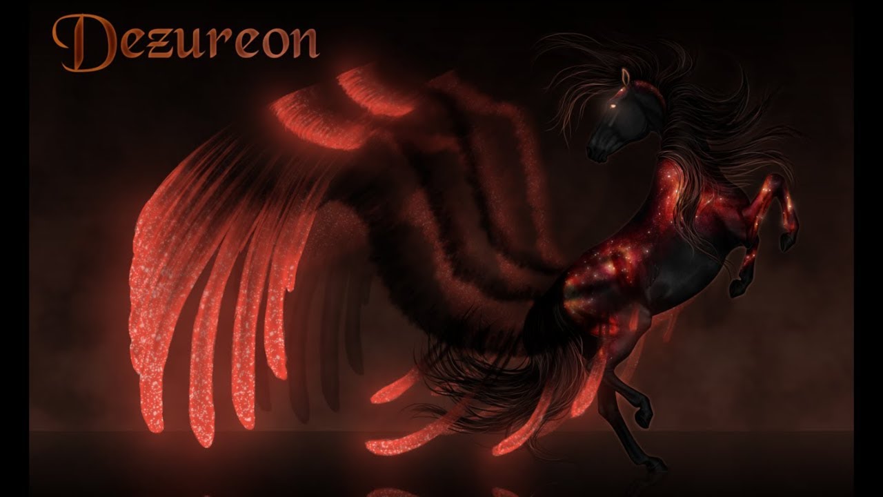 SpeedPaint: Fantasy Galactic Stallion