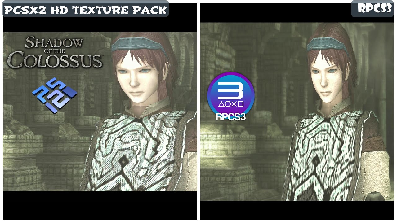 Shadow of the Colossus 4K 60FPS UHD | RPCS3 & PCSX2 HD Texture Pack Comparison