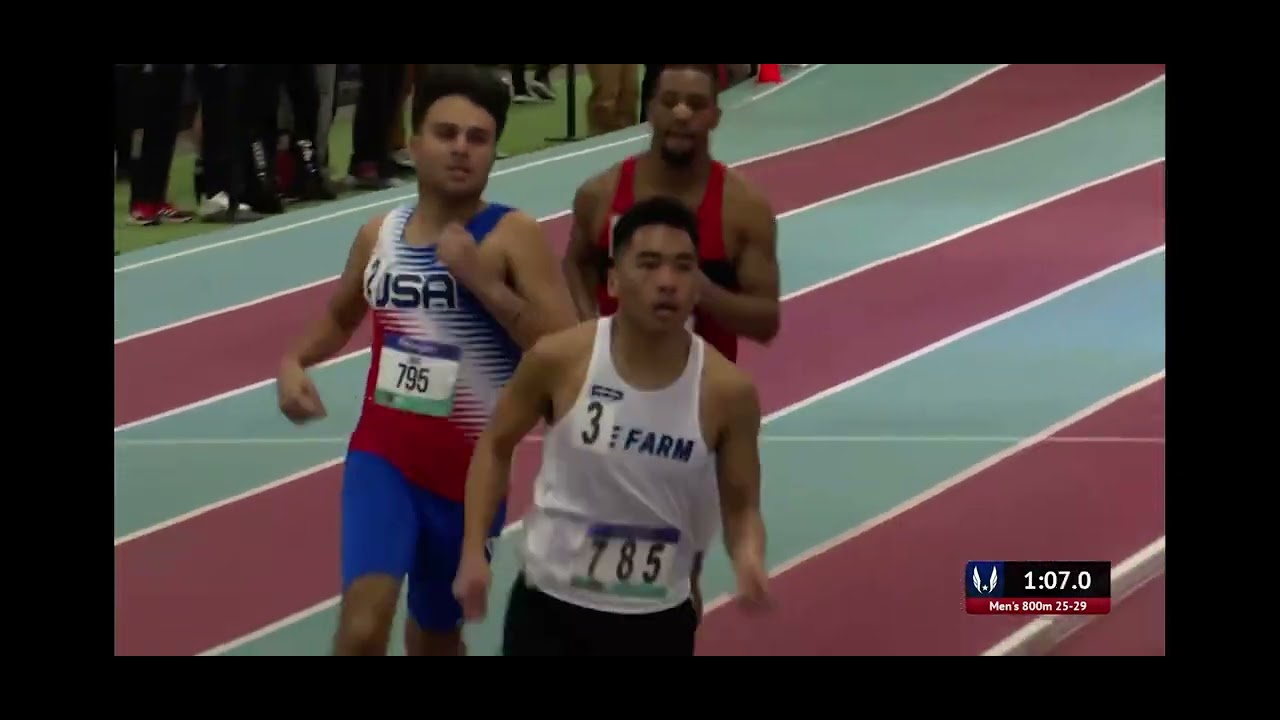 2026 USATF Masters Indoor Championship M 25 800