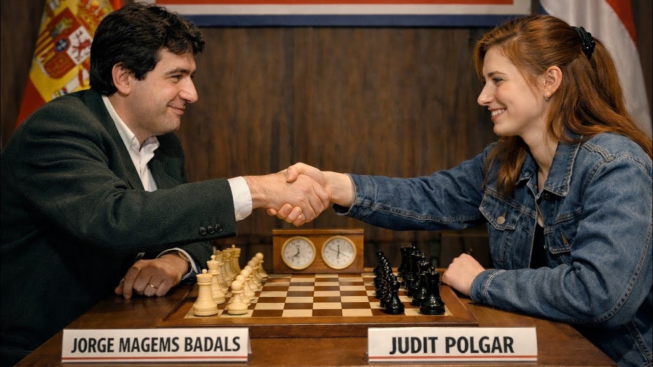 Jorge Magems Badals vs Judit Polgar ◉ Dos Hermanas Tournament - Dos Hermanas 1993