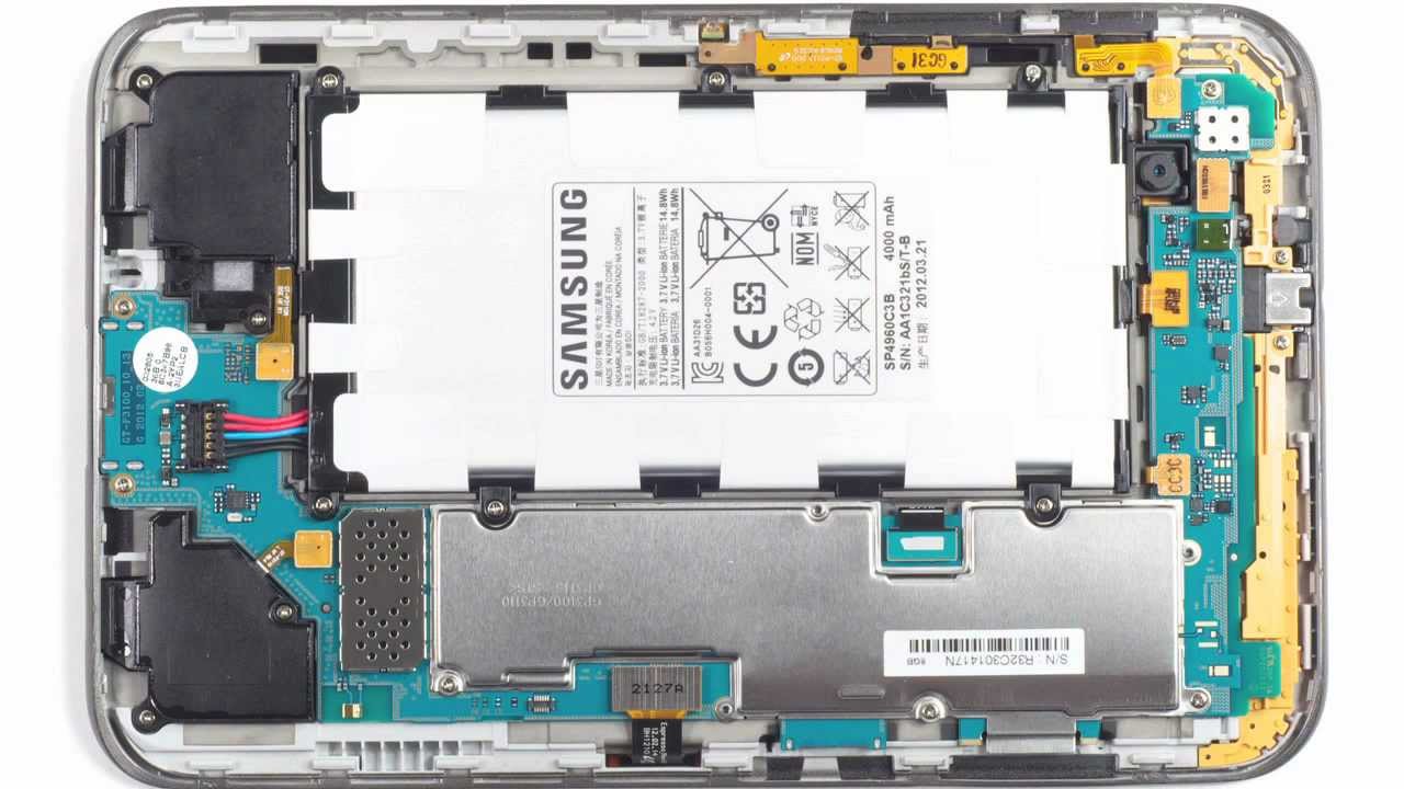 Вскрытие: Samsung Galaxy Tab 2 7.0