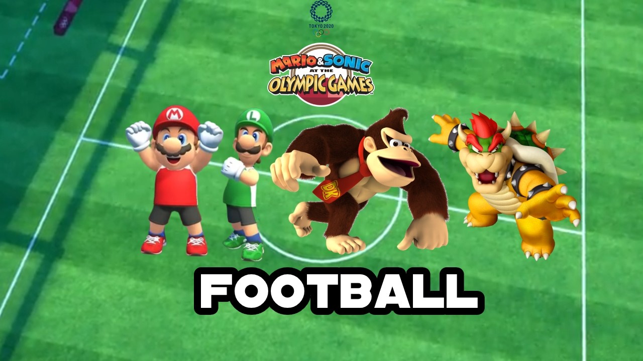 Mario & Sonic At The Tokyo 2020 Olympic Games Football # 88 (Team Mario)