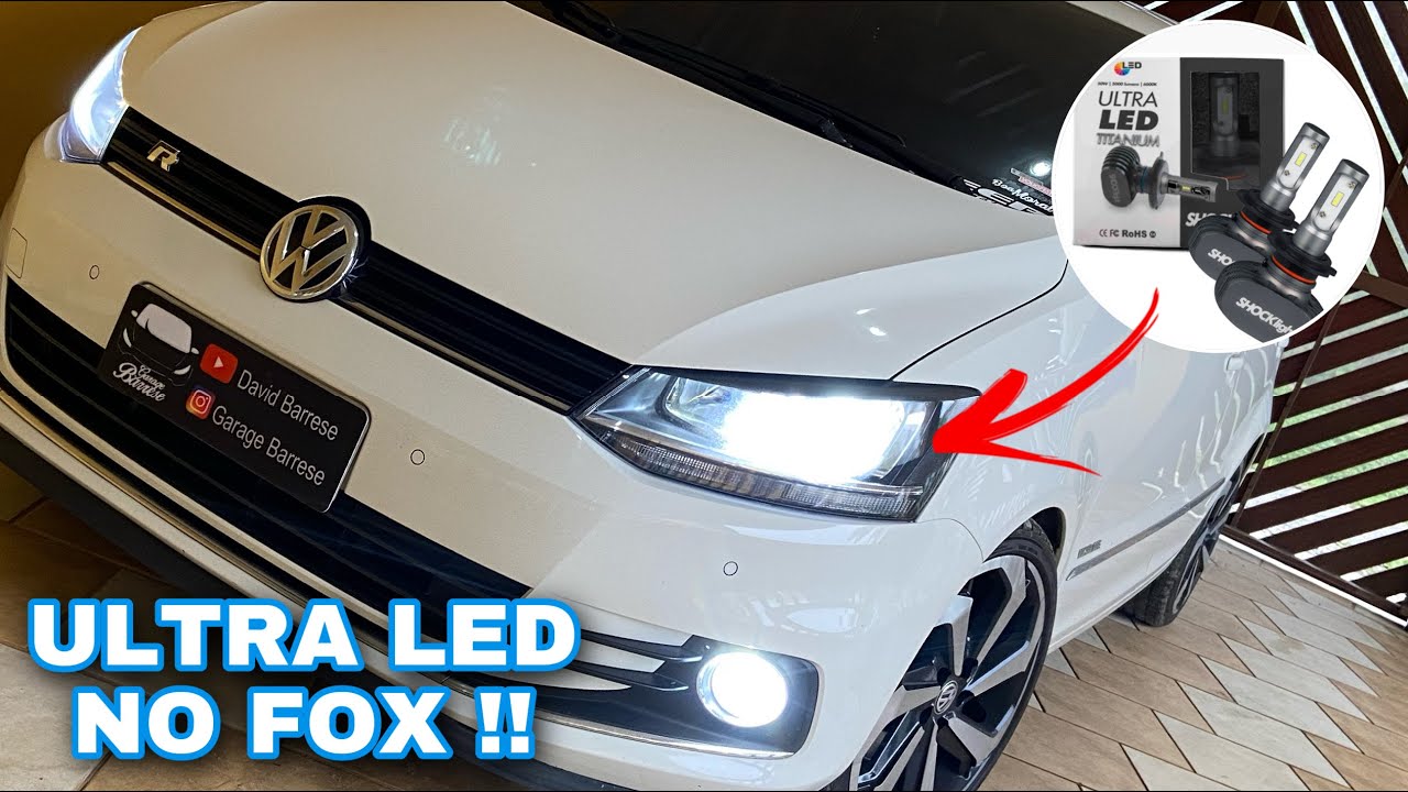 INSTALEI LÂMPADA SHOCKLIGHT ULTRA LED NO FOX !! RESULTADO É SHOW !! - BARRESE