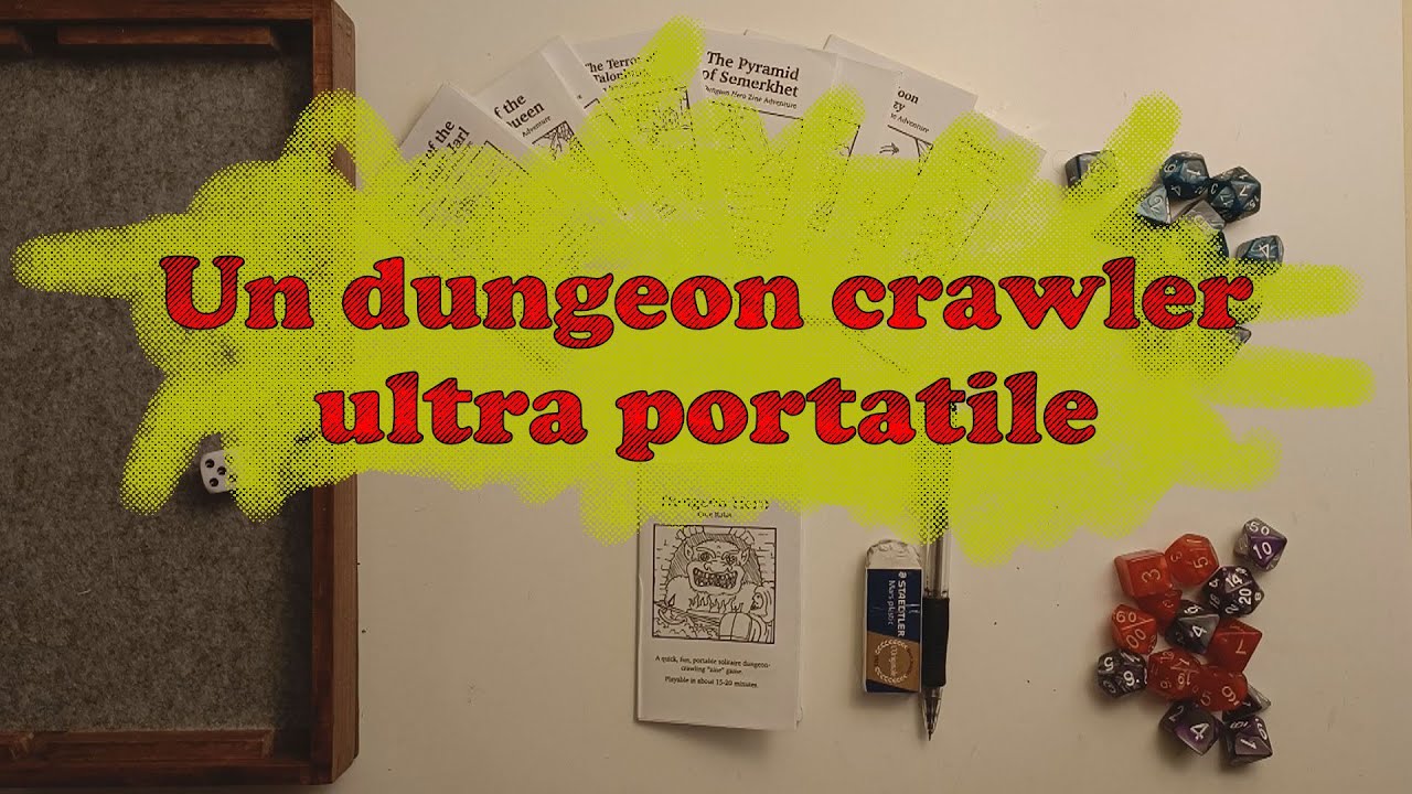 Un veloce e divertente dungeon crawl ultra portatile - GdR solo