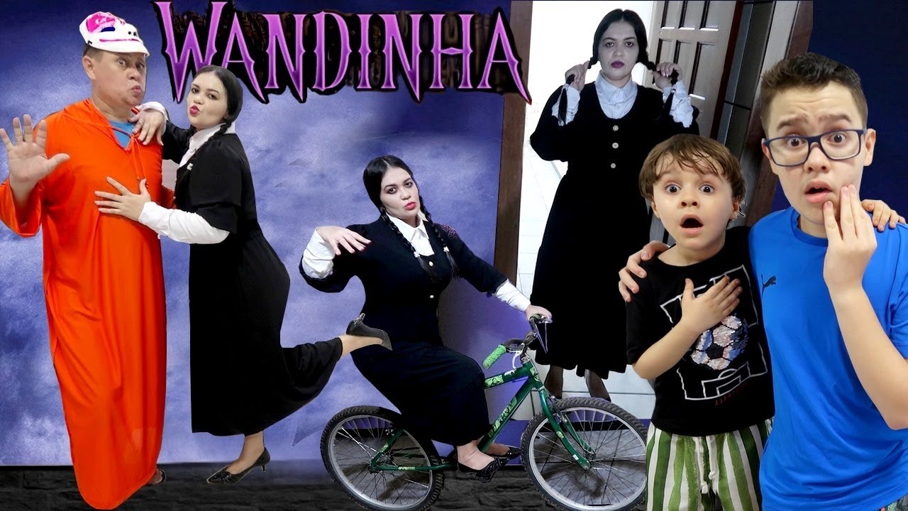 WANDINHA INVADIU NOSSA CASA PEGOU A BICICLETA BEIJOU O VILÃO DORMIU NO CARRO INDENTIDADE REVELADA !!