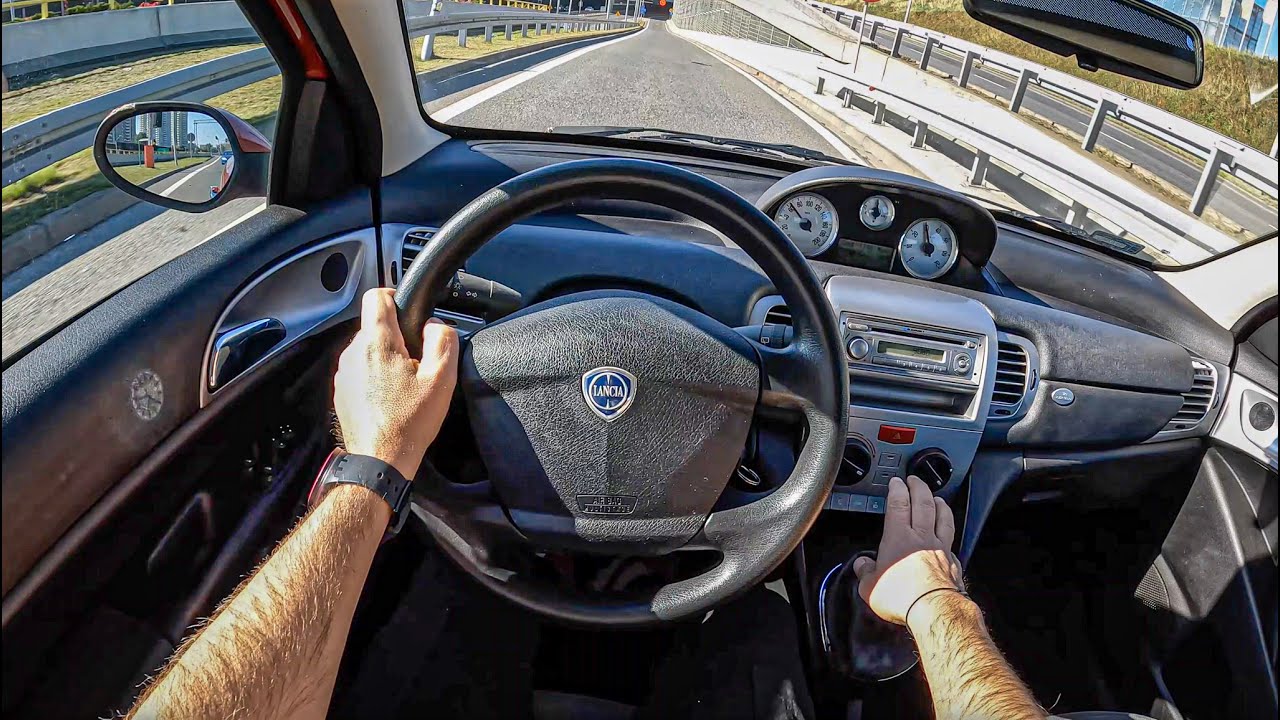 2007 Lancia Ypsilon |1.4 16v 95HP| POV Test Drive