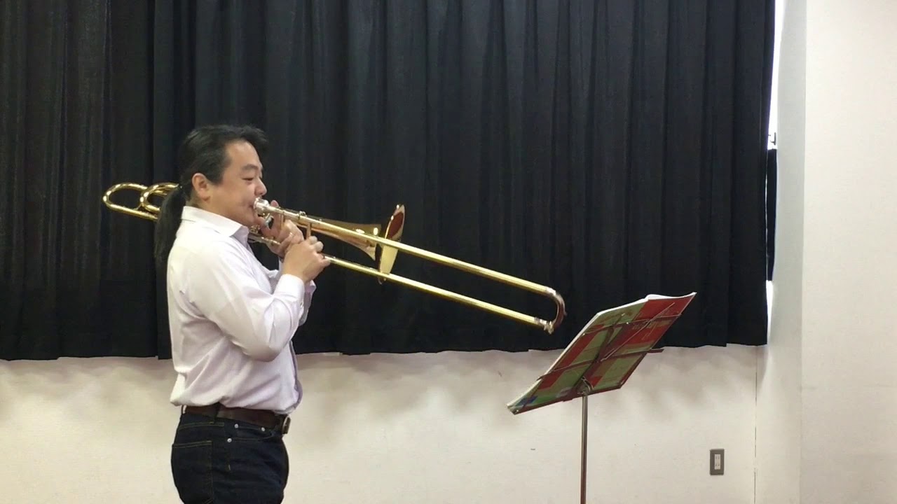 H.Voxman - Selected Studies for Trombone “Allegretto by Vobaron”(Page-21)