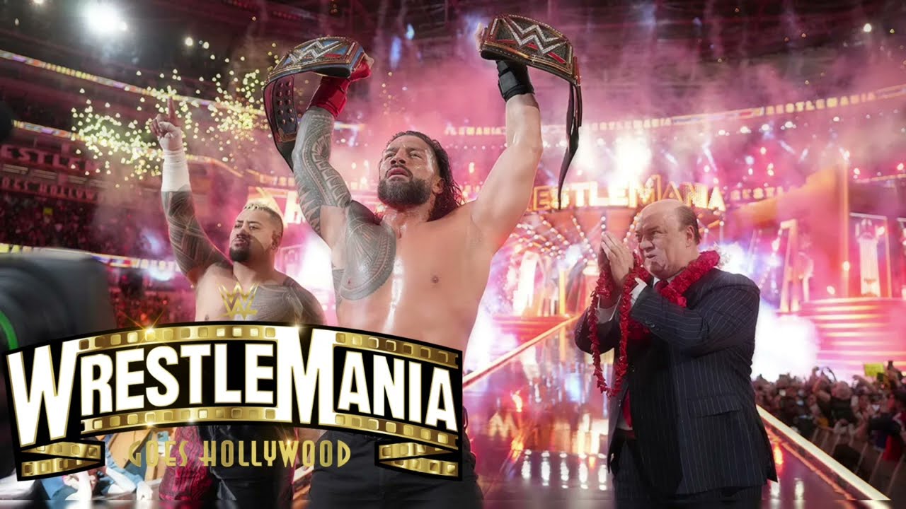 Roman Reigns Updated Wrestlemania 39 - Exit Theme AE 2024