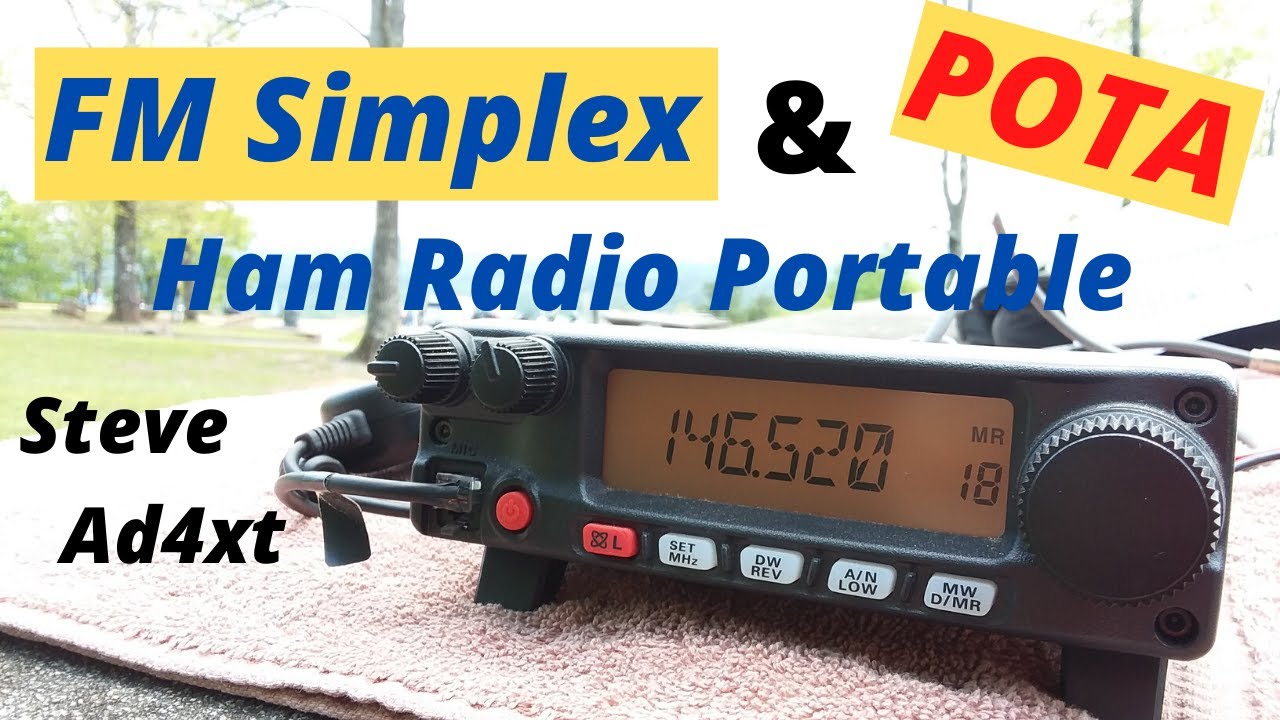 FM Simplex / POTA Activation / J Pole Antenna