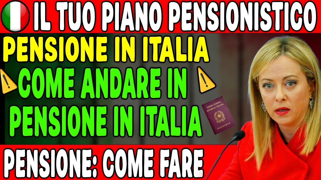 Andare in Pensione in Italia: Guida Completa per Pianificazione e Pensione