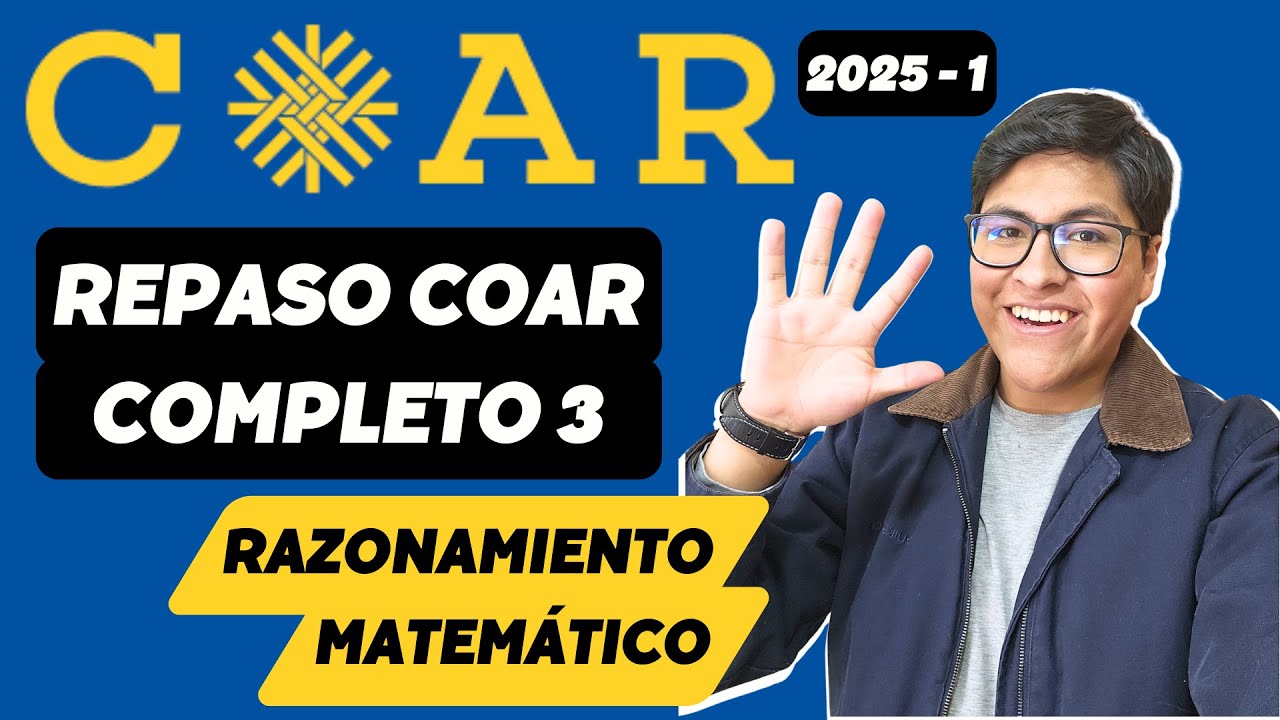 REPASO COAR COMPLETO 2025 P. 3 CARLOS PINEDA ACADEMIAS OMEGA