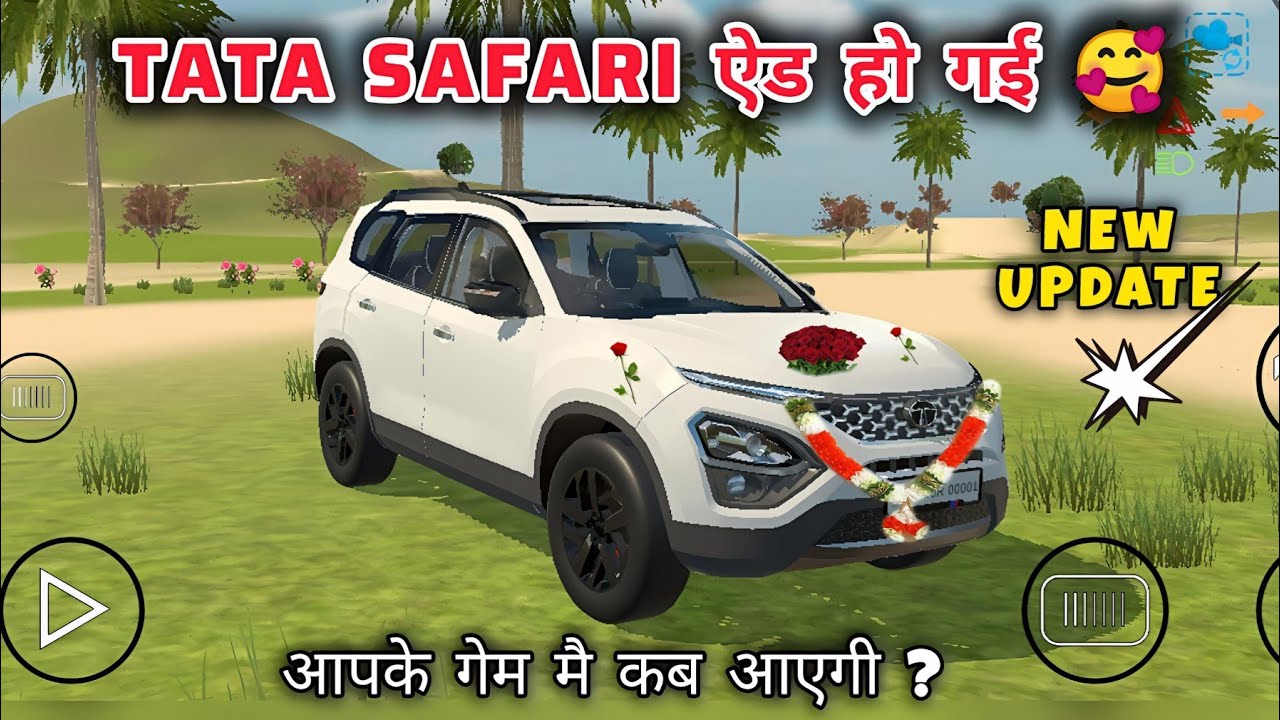 Tata Safari add हो गई 🤑 | indian vehicles simulator 3D new update | TATA SAFARI | tarctor game