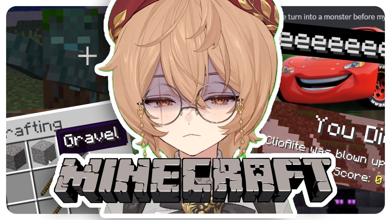 Смущённый видеоблогер средних лет впервые играет в Minecraft