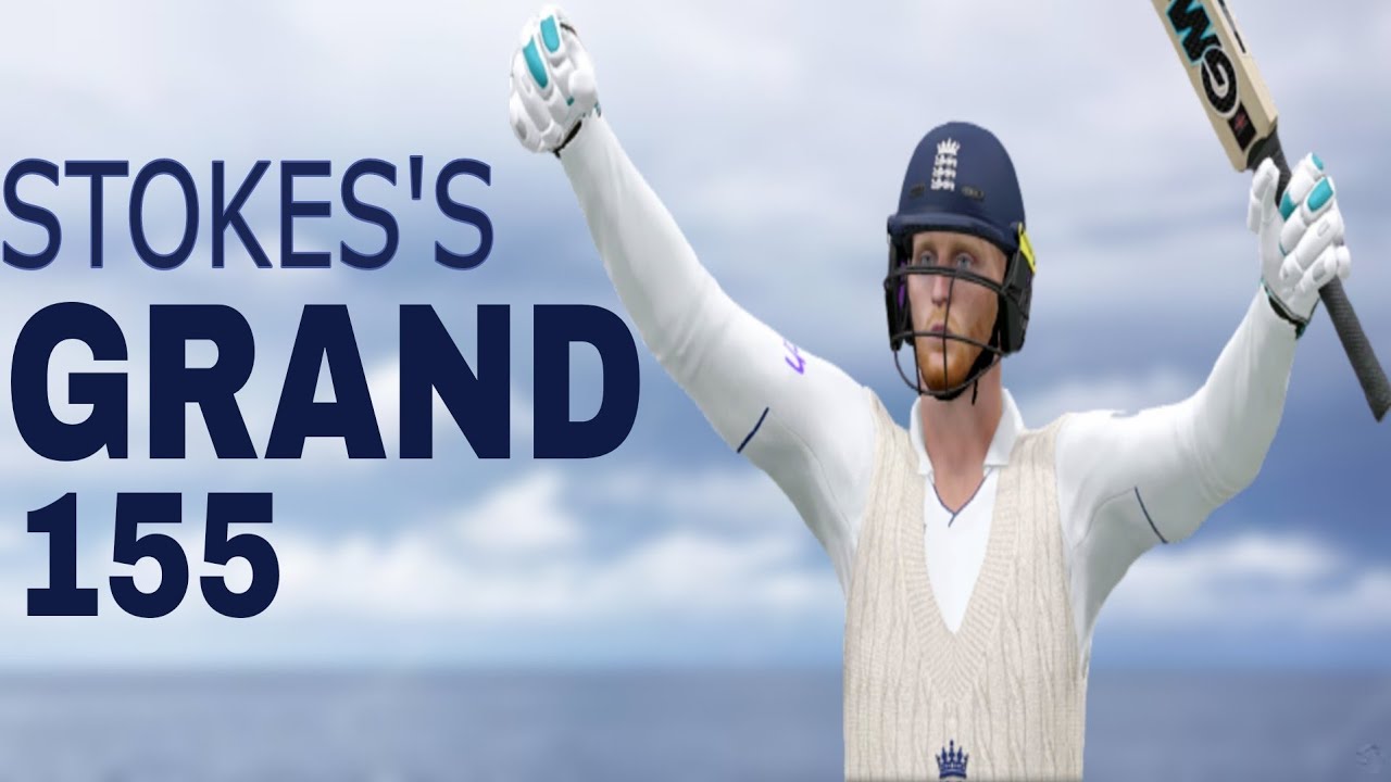 Ben Stokes Incredible Ashes 155 | Cricket 22 | Real Commentary | BroDow Gaming (BG)